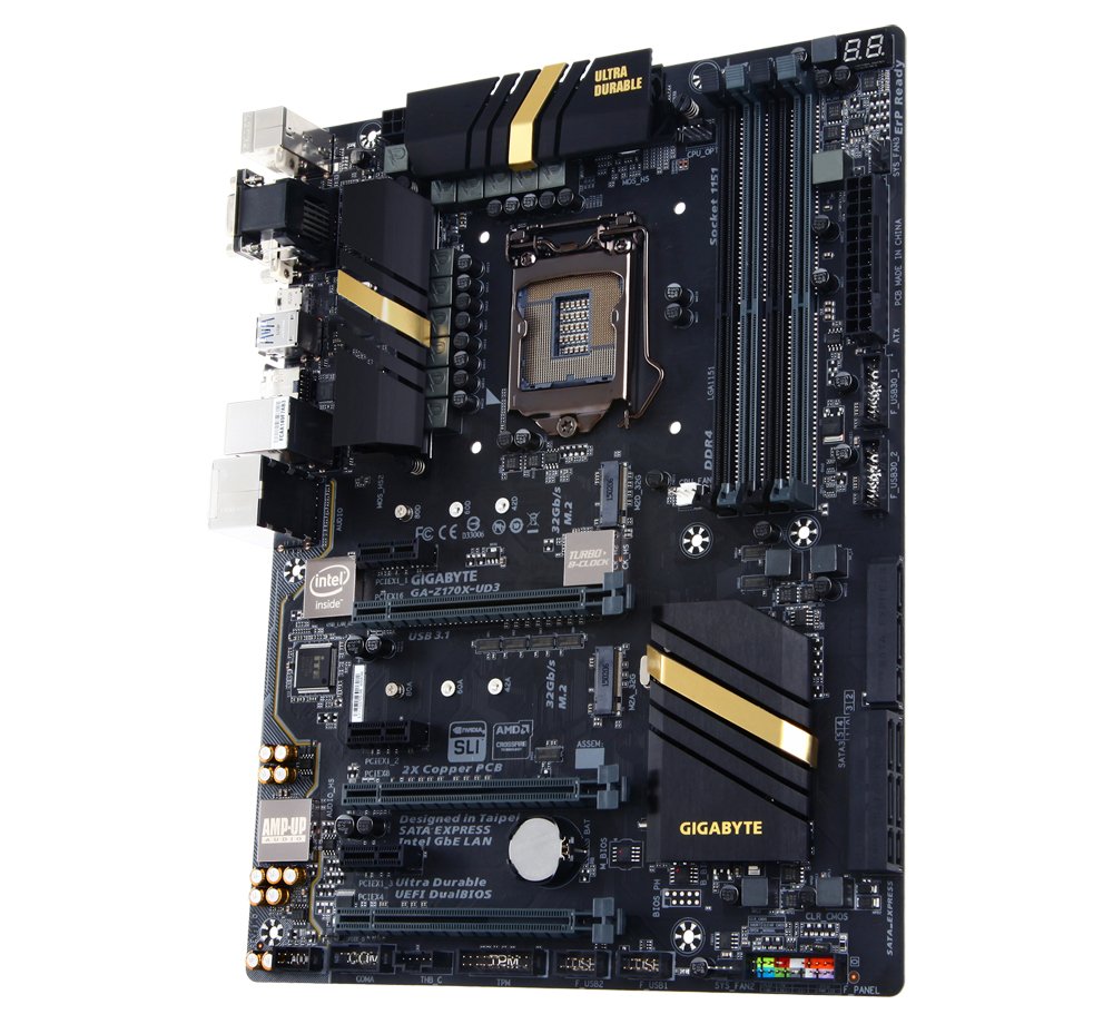 Amazon.com: Gigabyte LGA1151 Intel Z170 ATX DDR4 Motherboards GA